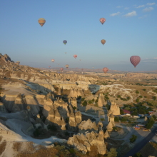 Un viaggio in mongolfiera: Il Deserto di Cappadocia, Turchia