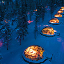 Lapponia: il Villaggio degli Igloo