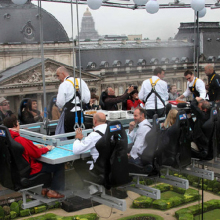 Dinner In the Sky, cenare sospesi nel vuoto